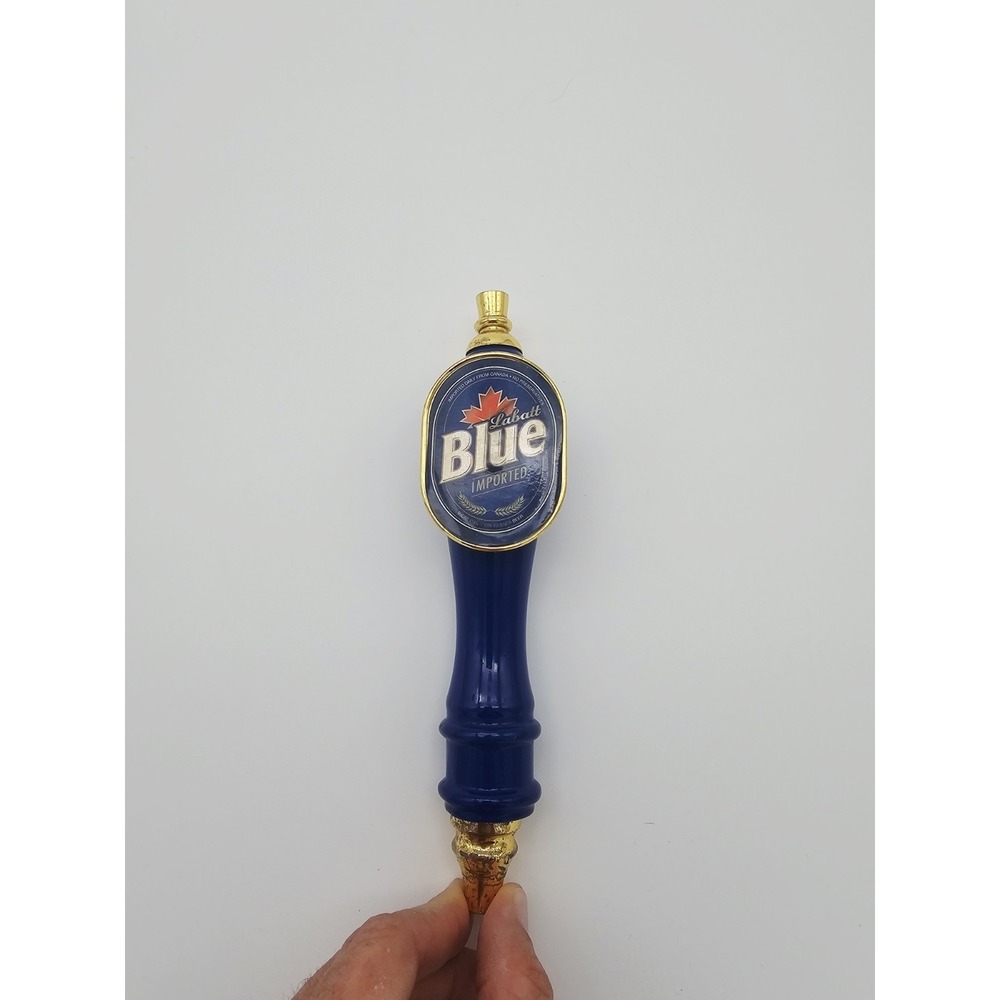 LABATT BLUE PUB STYLE BAR DRAFT BEER TAP HANDLE 11.5" TALL MAN CAVE PUB BREWERY